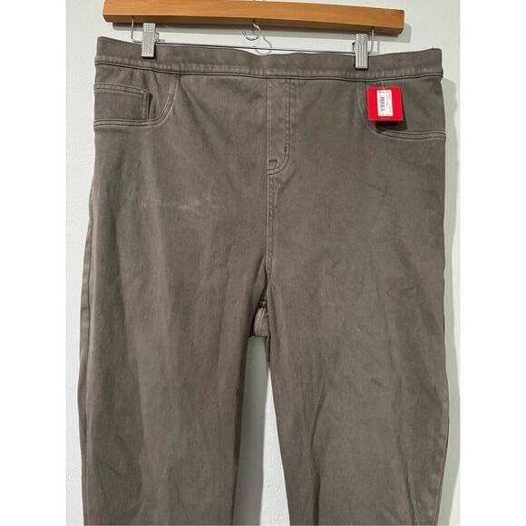 Spanx NWT 3X earthy taupe ankle Jean-ish leggings - Picture 6 of 6